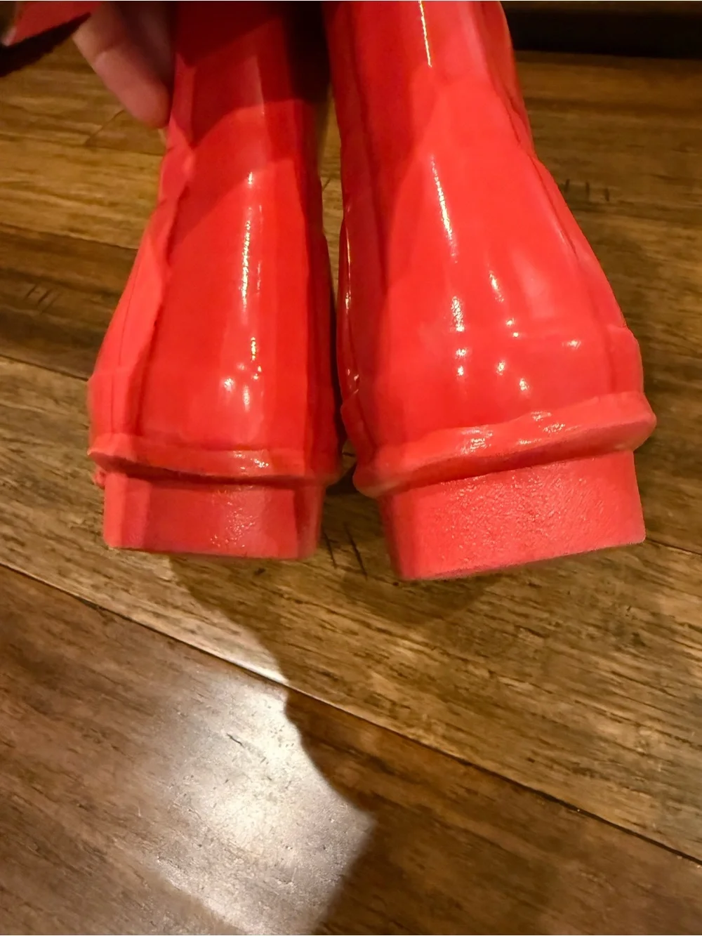 Hunter Tall Women's Rain Boots in Pinkish Red